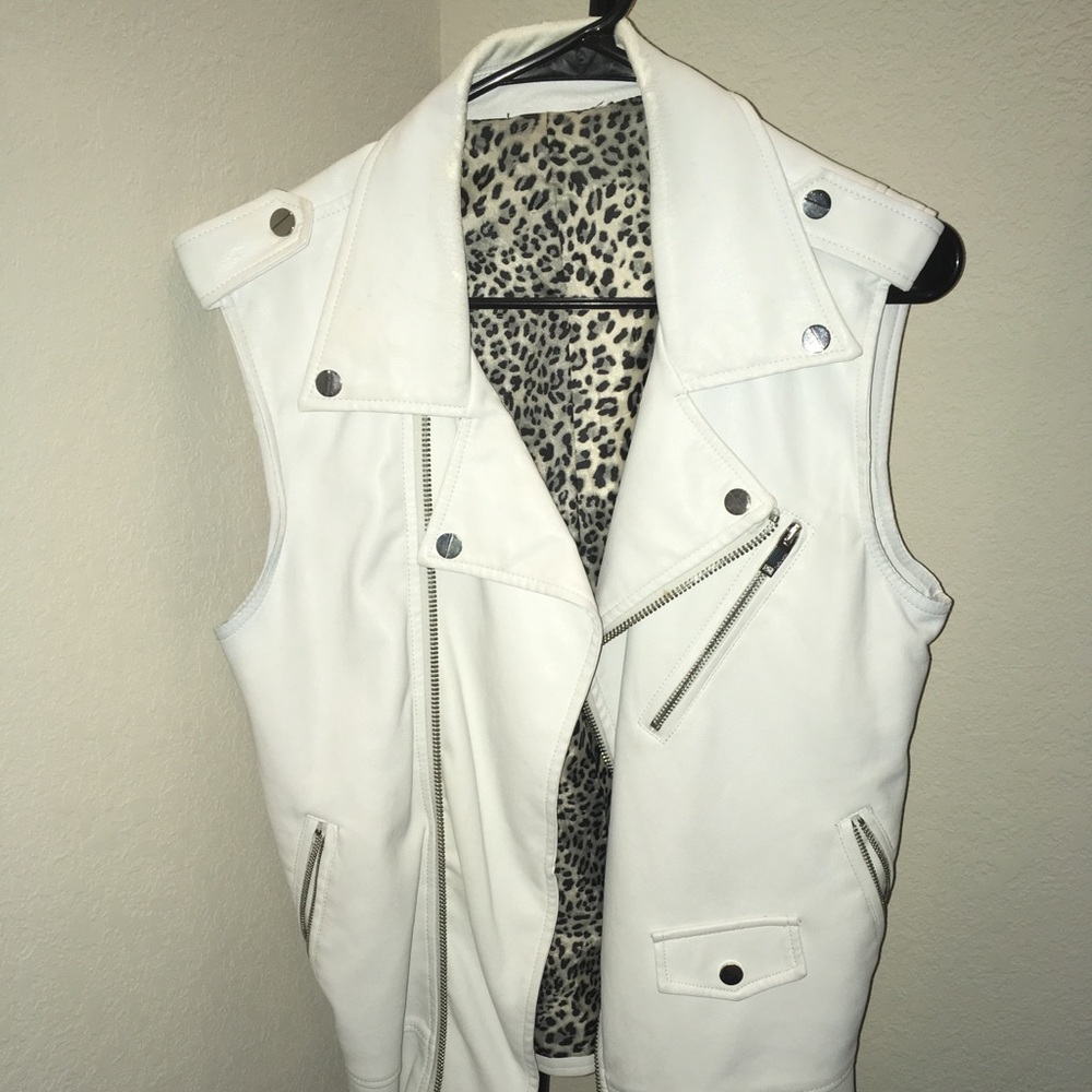 Zara Leather Vest